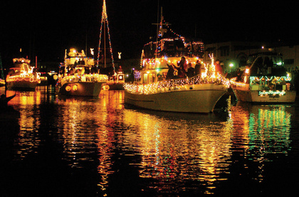 Lighted Boat Parade Photo