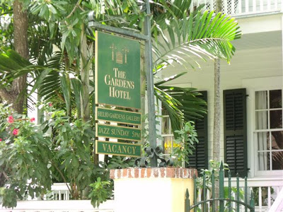 Gardens Hotel Key West Sign Key West Attractions Association