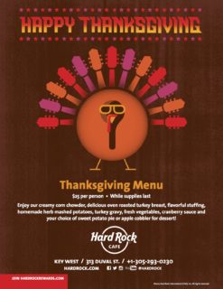 thanksgiving hardrock