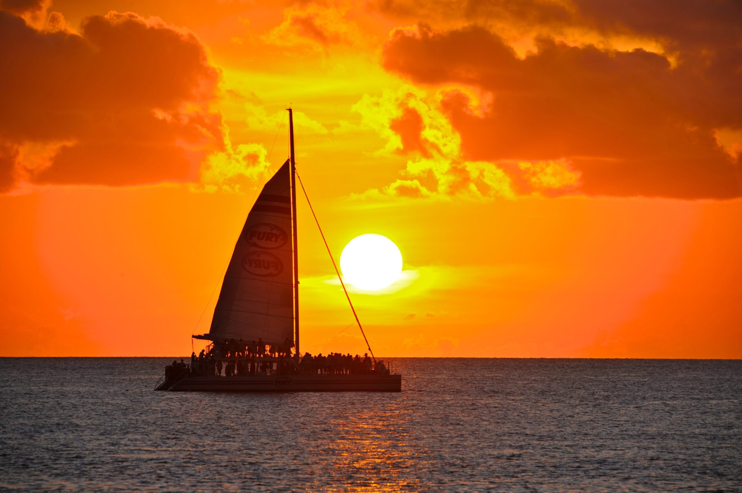 Fury Sunset Sail