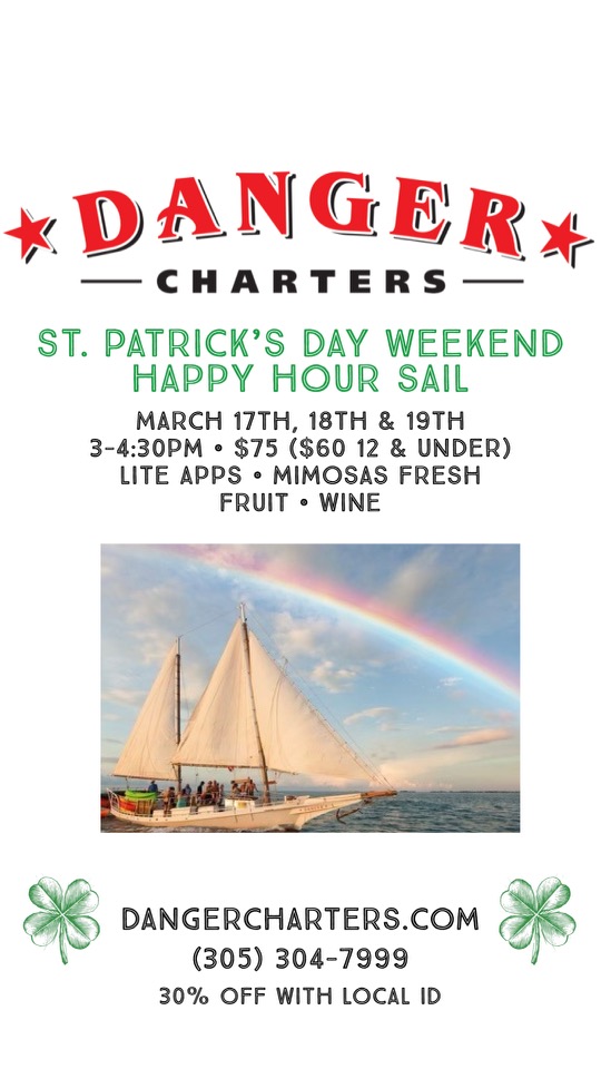 Danger Charters St Patricks Day