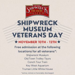 Shipwreck Treasures Veterans Day